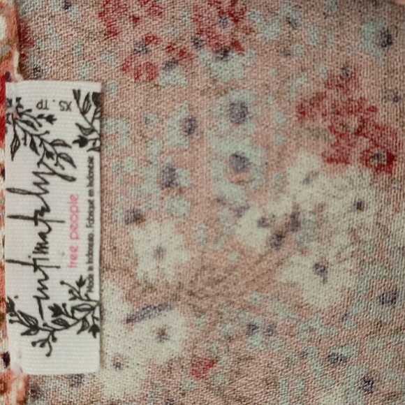 Free People All My Love Printed Wrap Dress - Picture 5 of 8